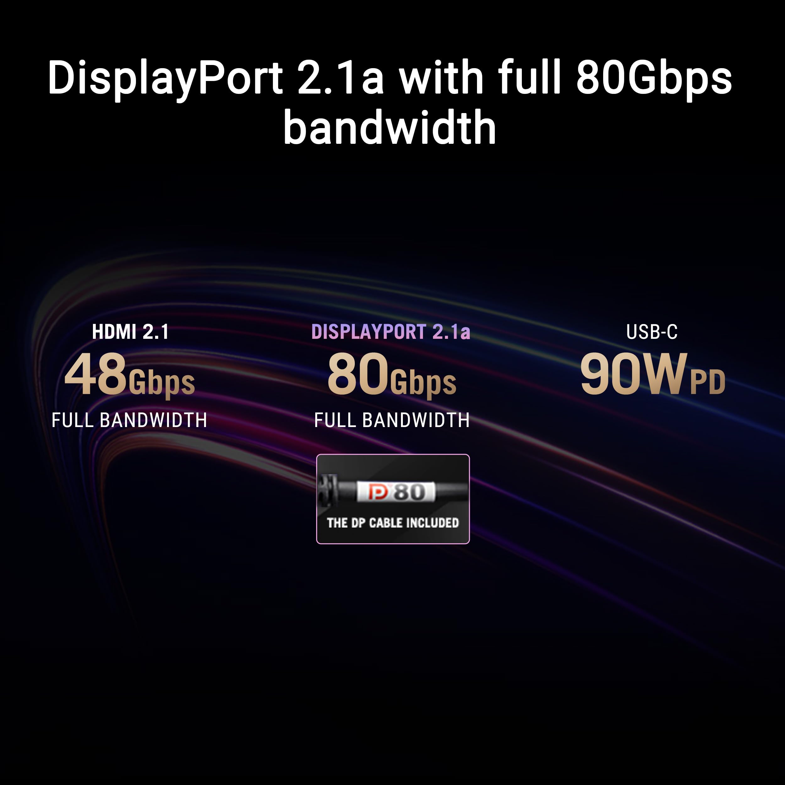 asus-rog-swift-pg27ucdm-moniteur-gaming-27-qd-oled-4k-240hz image 5