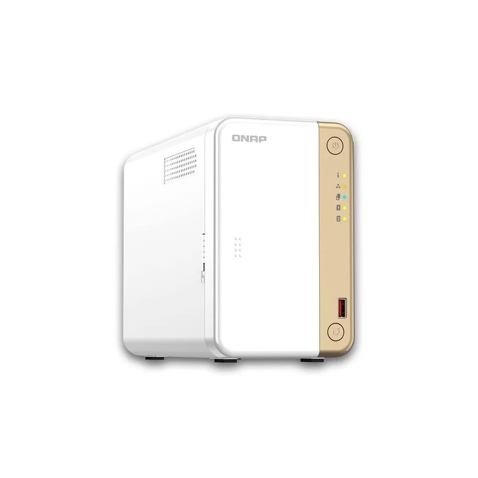 qnap-ts-262-4g-serveur-nas-tower-2-baies-2-5gbe-4k-hdmi image 1