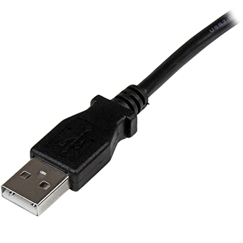 startech-com-c-ble-usb-2-0-usb-a-vers-usb-b-coud-droite-1m-noir-usbab1mr image 5