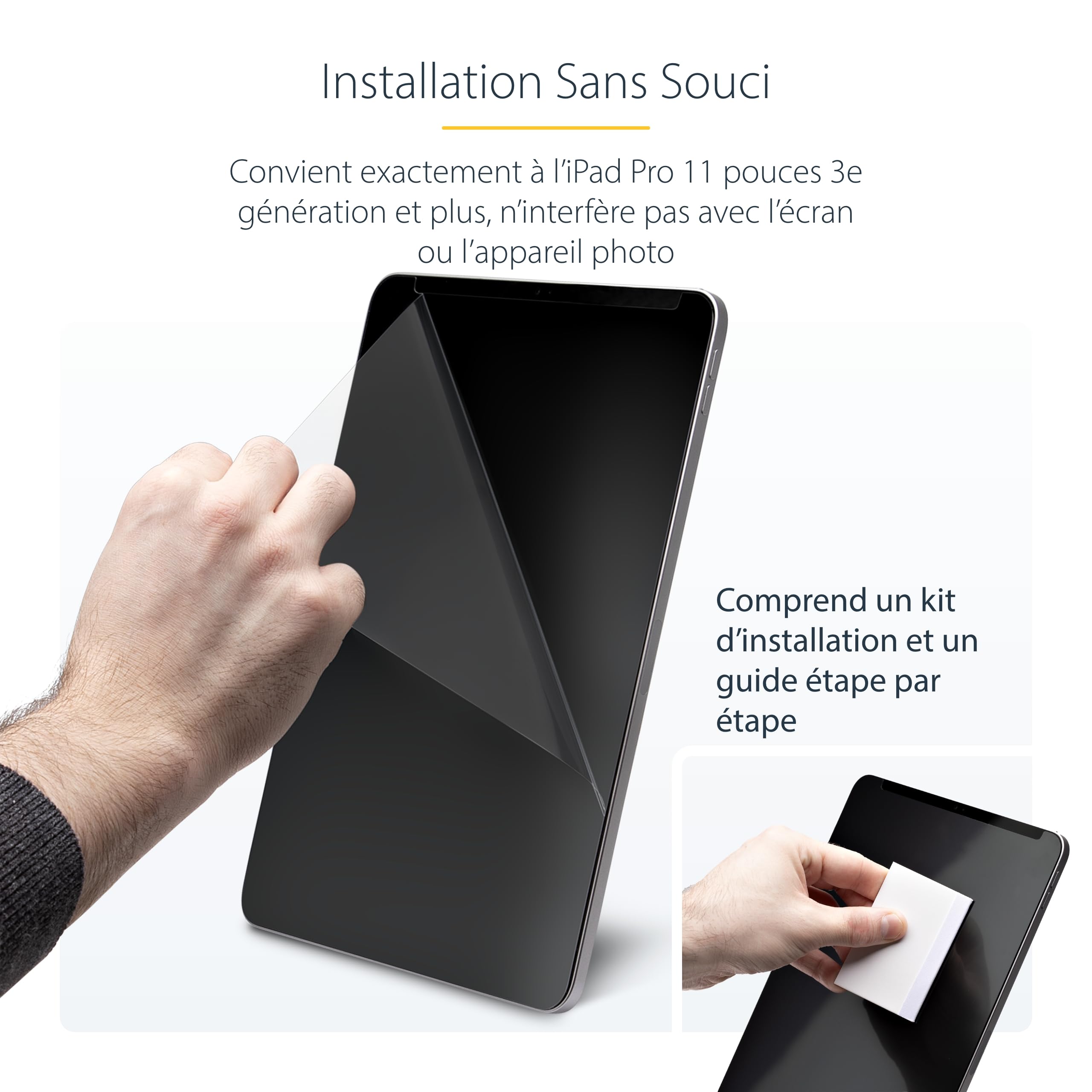 startech-com-filtre-de-confidentialit-4-voies-pour-ipad-pro-11-pouces-tactile image 7