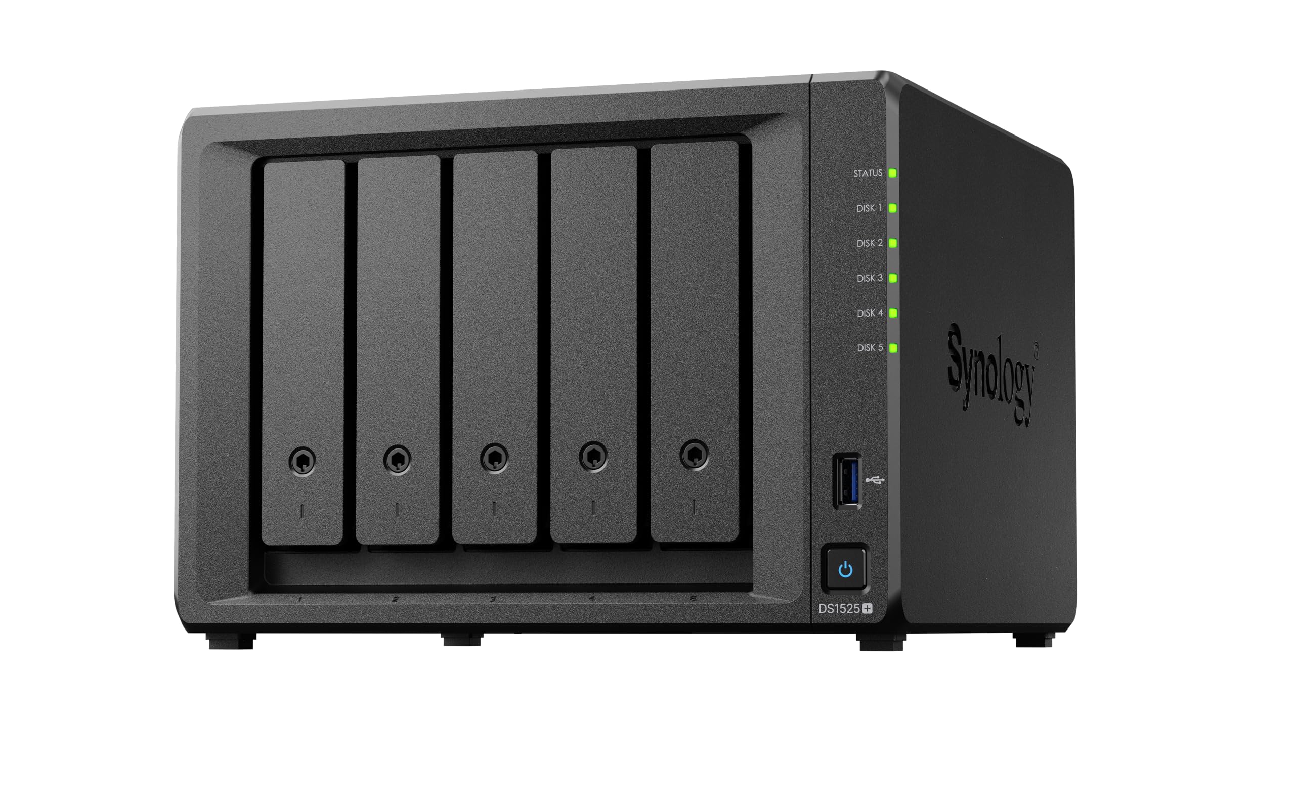 synology-ds1525-nas-de-bureau-5-baies-2-5gbe-extensible-15-baies image 1