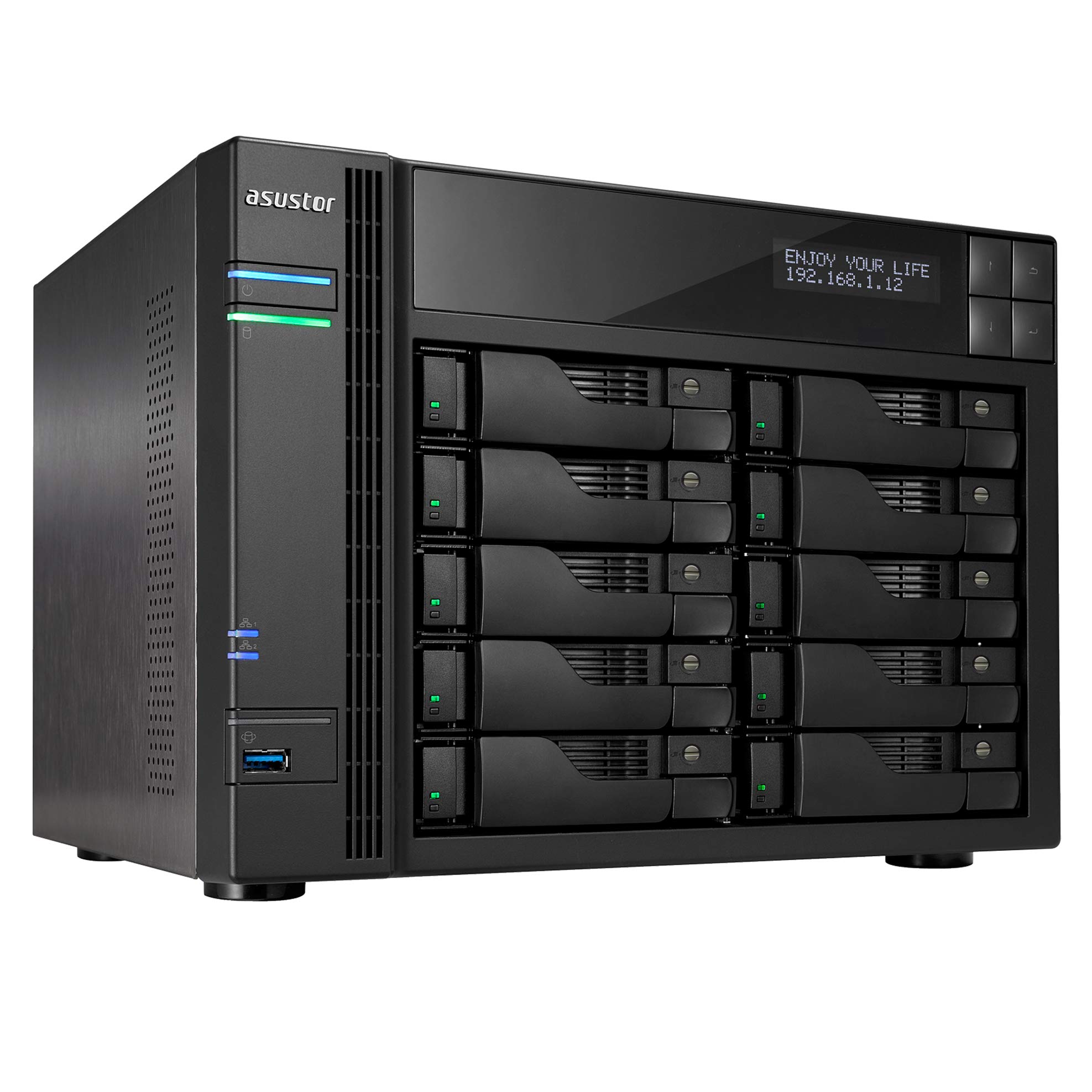 asustor-as7010t-serveur-nas-bureau-10-baies-intel-core-i5-quad-core-3-0-ghz-8-go image 1