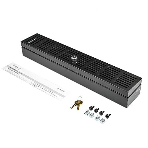 startech-com-rkseclk2u-couvercle-de-s-curit-charni-re-rack-19-2u-ventil image 8