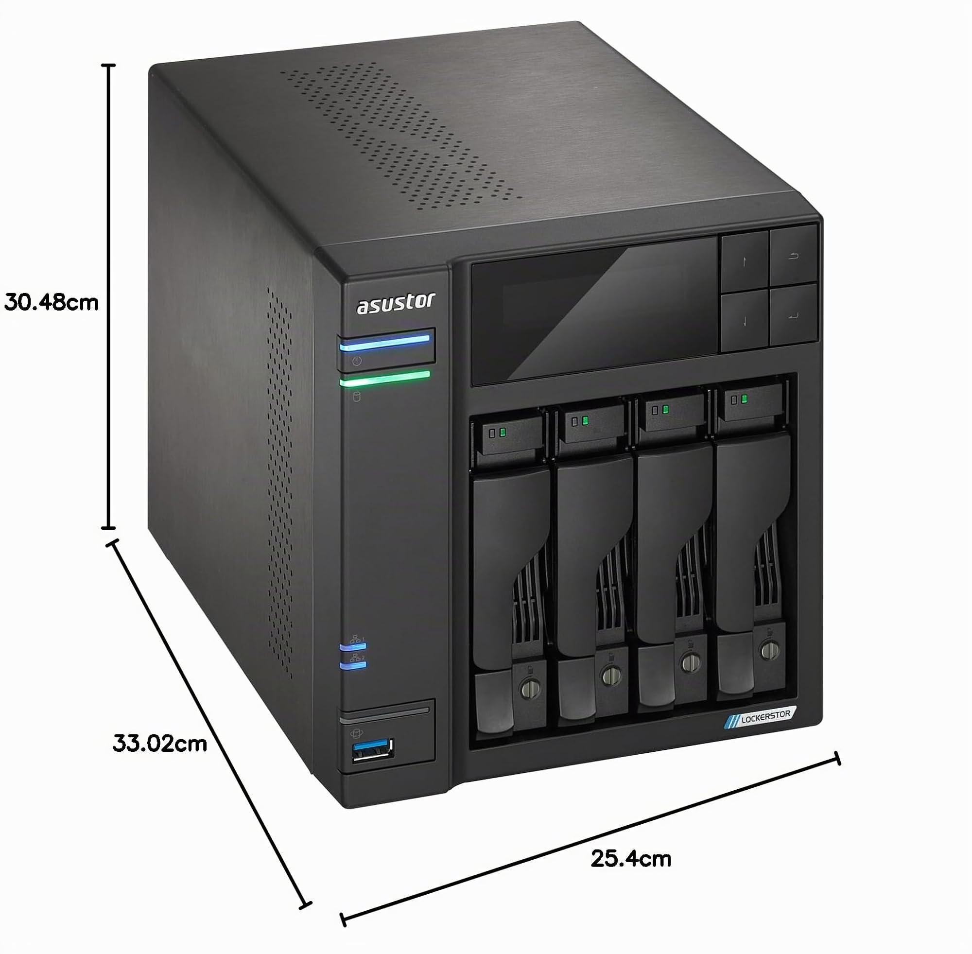 asustor-lockerstor-4-gen2-as6704t-v2-serveur-nas-4-baies-2x-5gbe-sans-disques image 7
