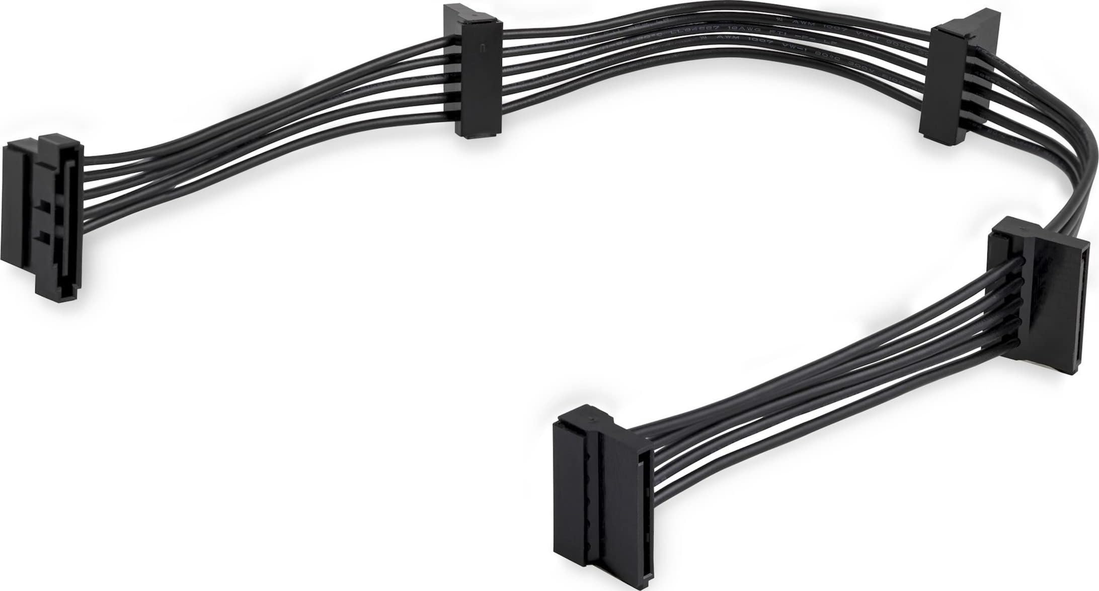 startech-com-pyo4sata-c-ble-r-partiteur-alimentation-sata-vers-4x-sata image 1