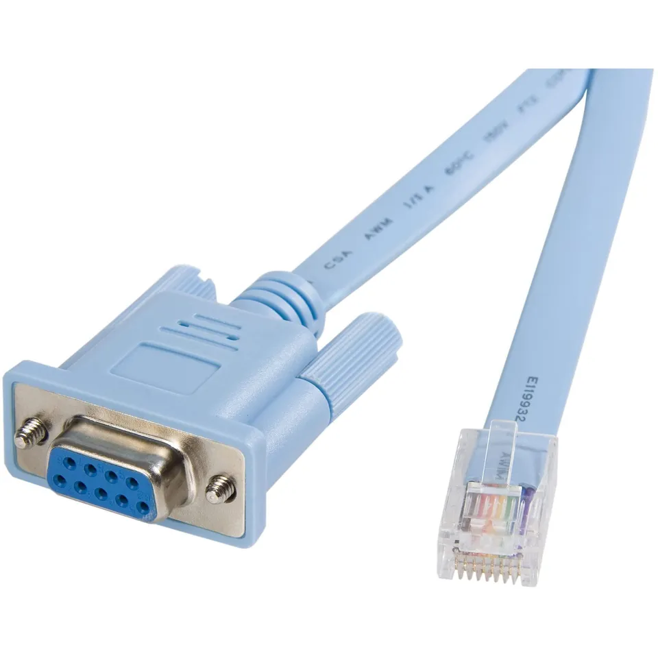 startech-com-c-ble-console-rj45-vers-db9-1-8-m-bleu-m-f-compatible-cisco image 1