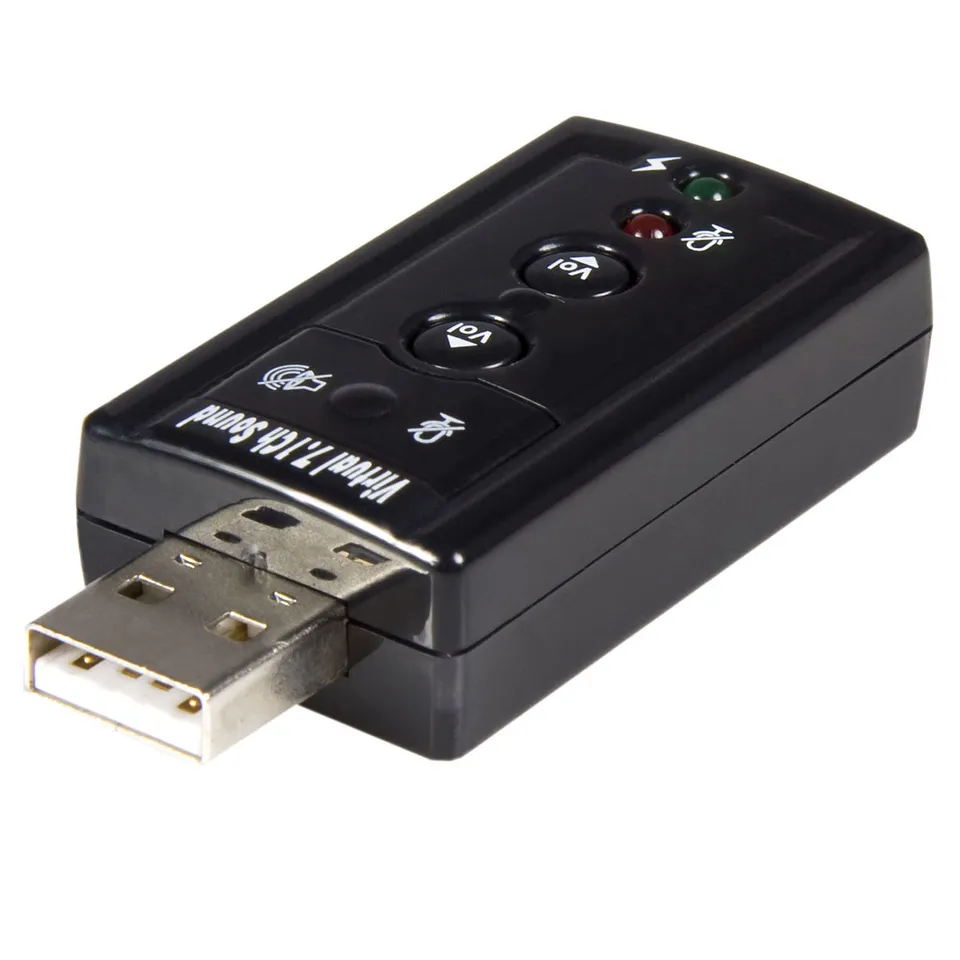 startech-com-icusbaudio7-adaptateur-audio-st-r-o-usb-7-1-virtuel image 1