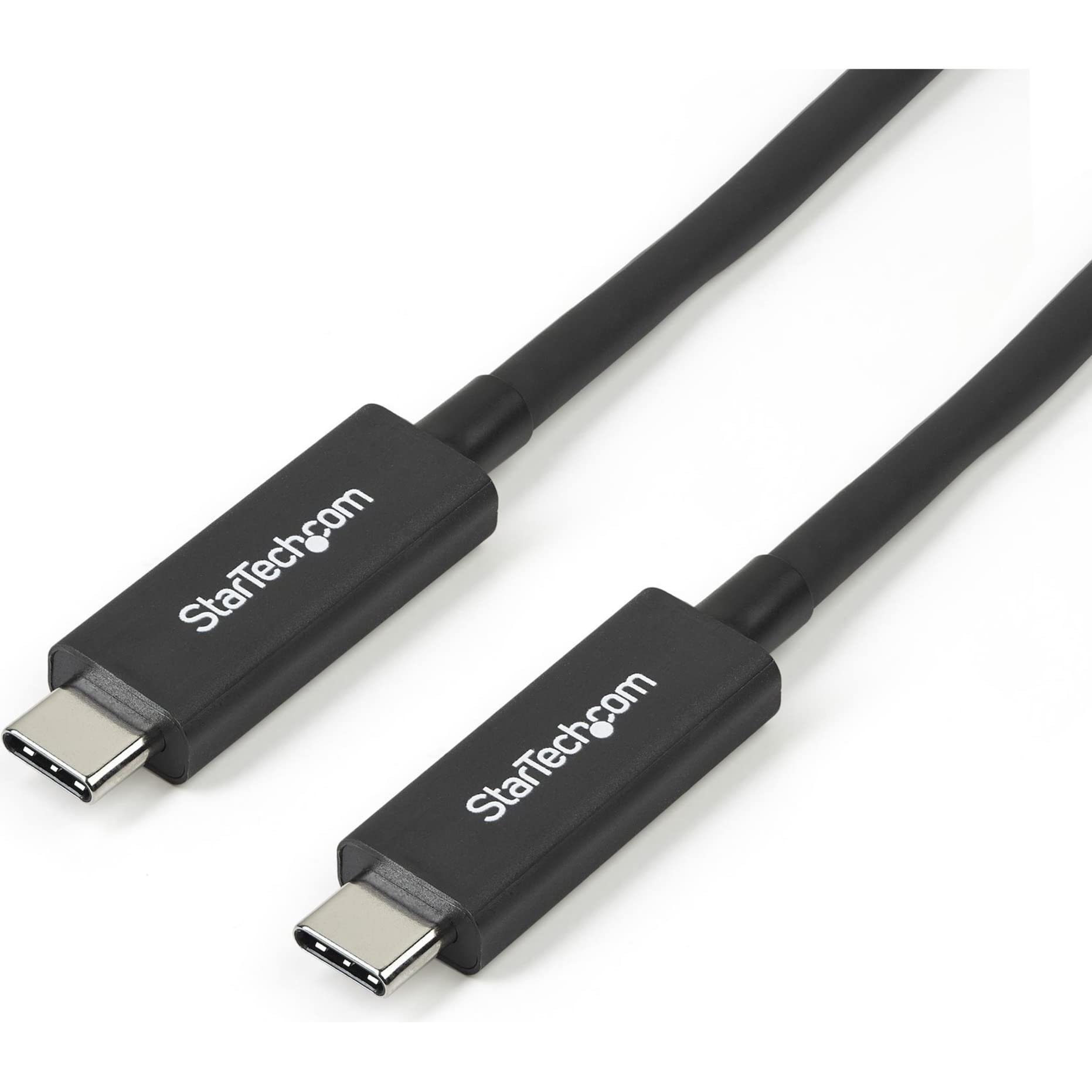 startech-com-c-ble-thunderbolt-3-actif-1-m-40-gbps-100w-pd-5k-usb-c-noir image 1