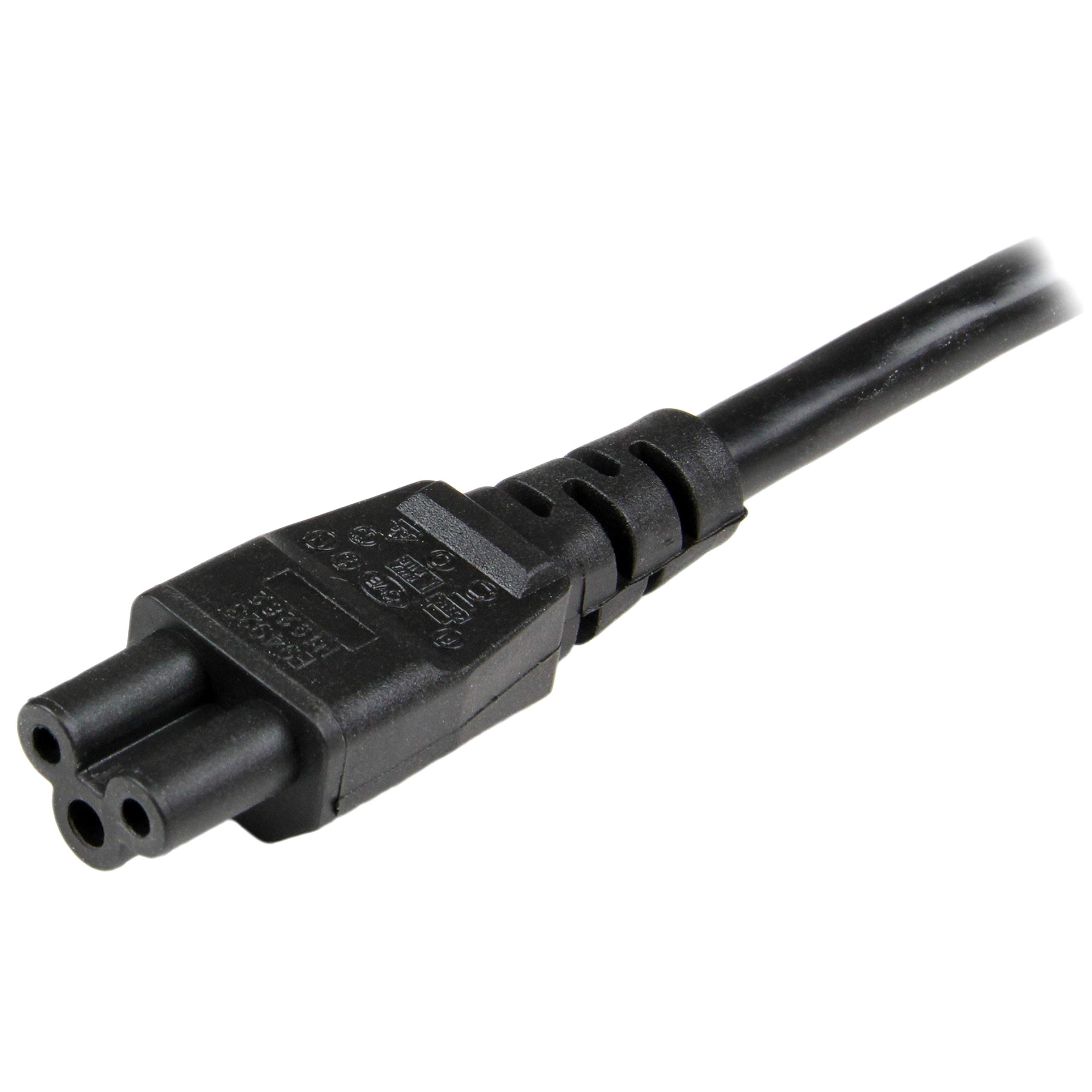 startech-com-pxtnb3seu2m-cordon-alimentation-pc-portable-schuko-c5-2-m image 3