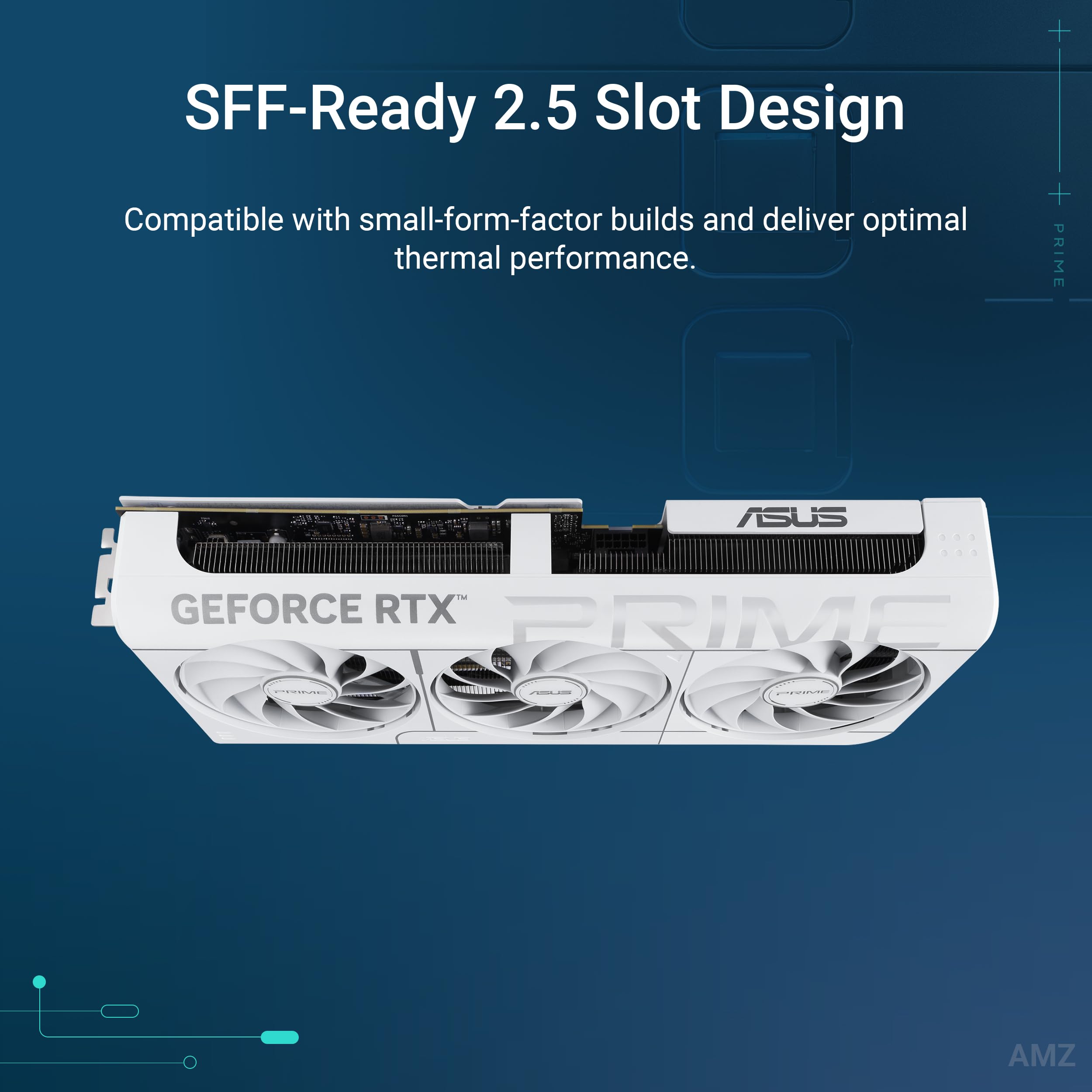 asus-rog-asus-prime-geforce-rtx-5070-oc-edition-12gb-gddr7-blanche-pcie-5-0 image 2