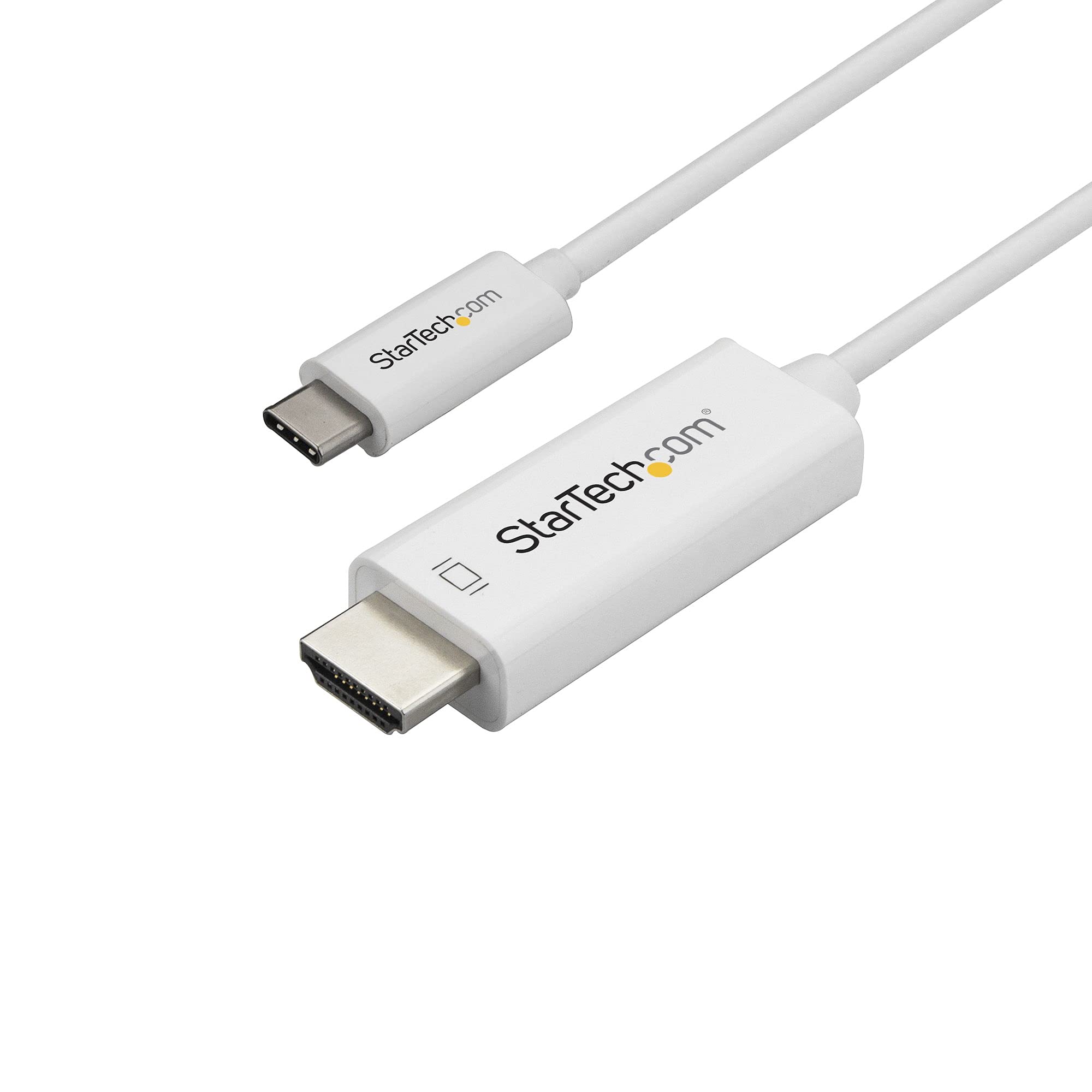 startech-com-c-ble-usb-c-vers-hdmi-2-0-1m-4k-60hz-blanc image 8