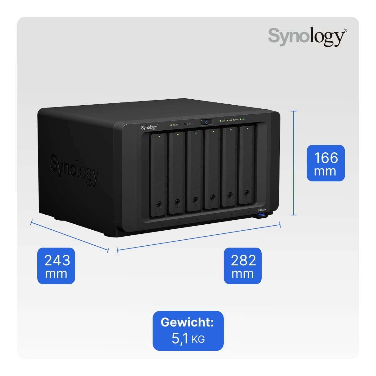 synology-diskstation-ds1621-serveur-nas-6-baies-amd-v1500b image 5
