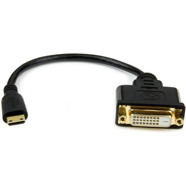 startech-com-hdcdvimf8in-c-ble-adaptateur-mini-hdmi-vers-dvi-d-20cm image 1