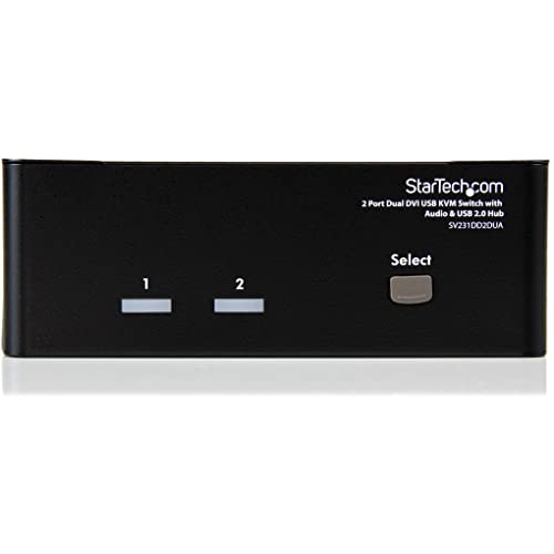 startech-com-sv231dd2dua-switch-kvm-dvi-2-ports-double-cran-usb-2-0-audio image 5