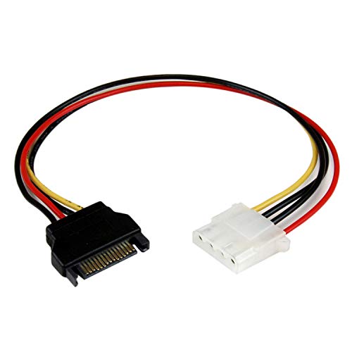 startech-com-c-ble-adaptateur-alimentation-sata-vers-lp4-30-cm-lp4satafm12 image 2