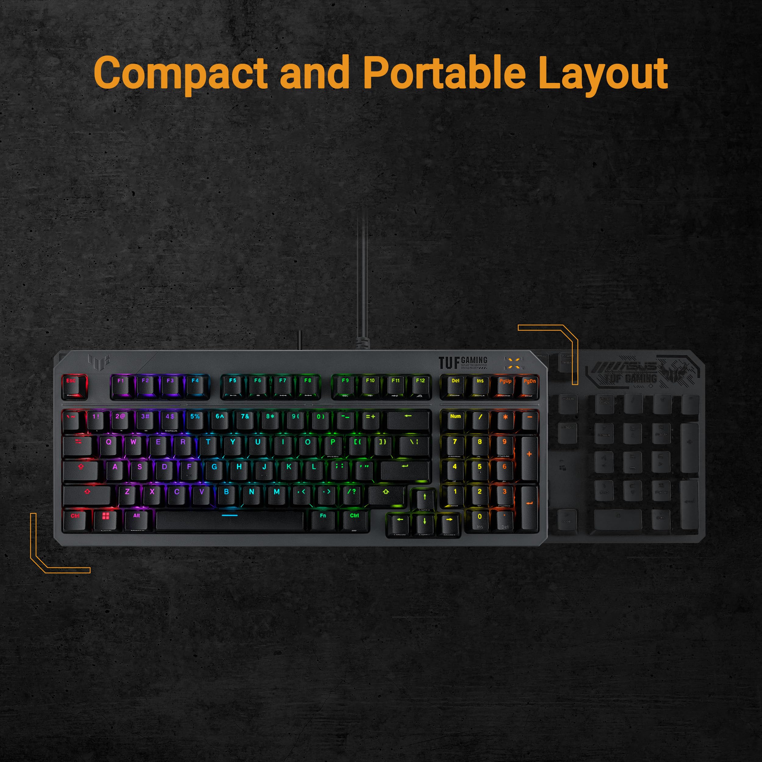 asus-rog-tuf-gaming-k3-gen-ii-clavier-gaming-compact-97-touches-azerty-ip57 image 2