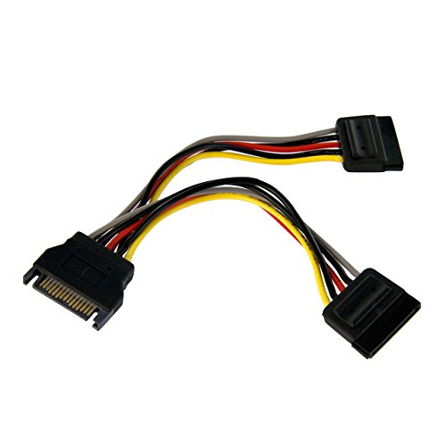 startech-com-pyo2sata-r-partiteur-d-alimentation-1x-sata-vers-2x-sata-15-cm image 3