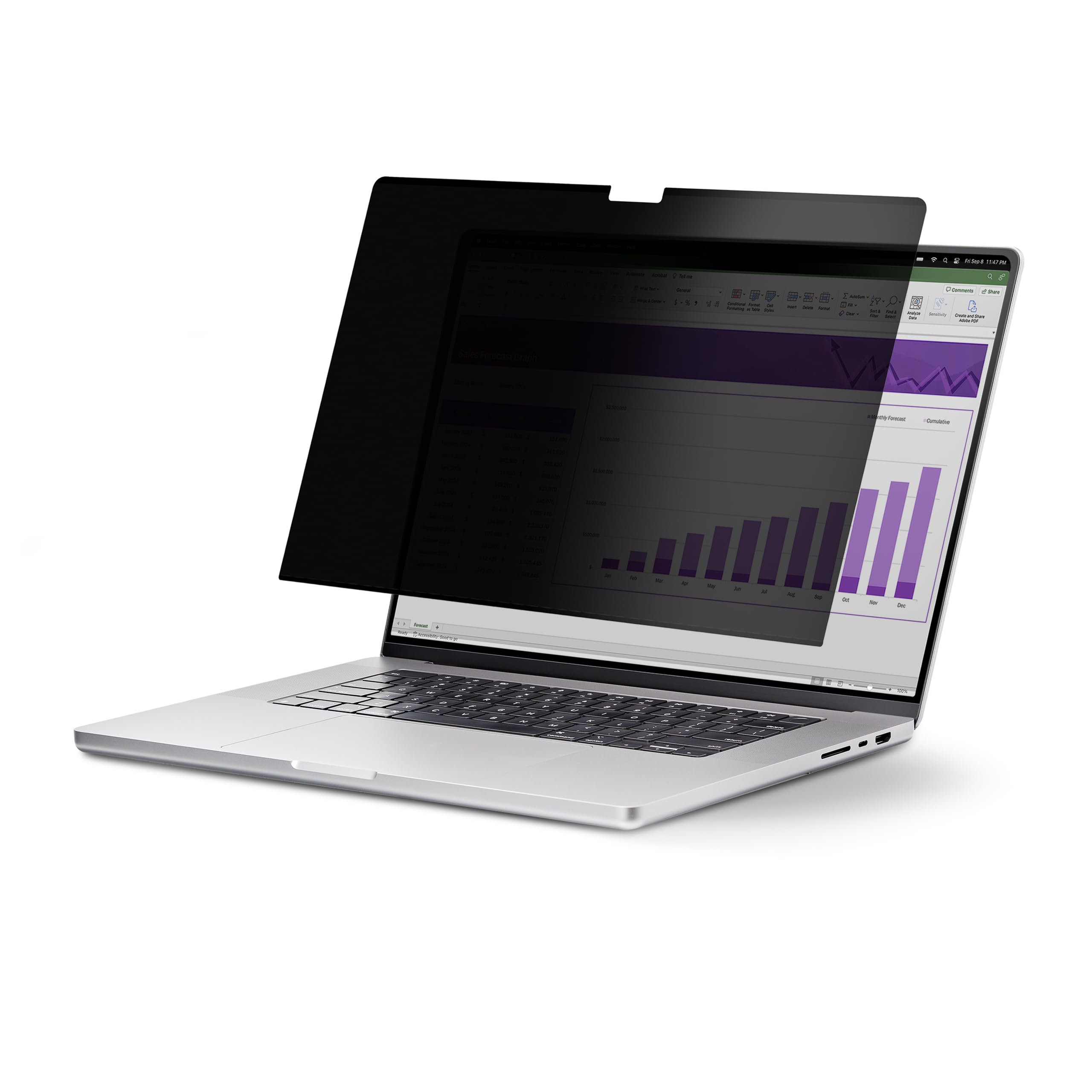 startech-com-filtre-de-confidentialit-macbook-pro-14-m1-m5-privacy-screen-series image 1