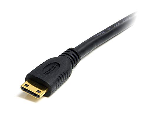 startech-com-c-ble-mini-hdmi-vers-hdmi-0-5m-4k-30hz-haut-d-bit image 4