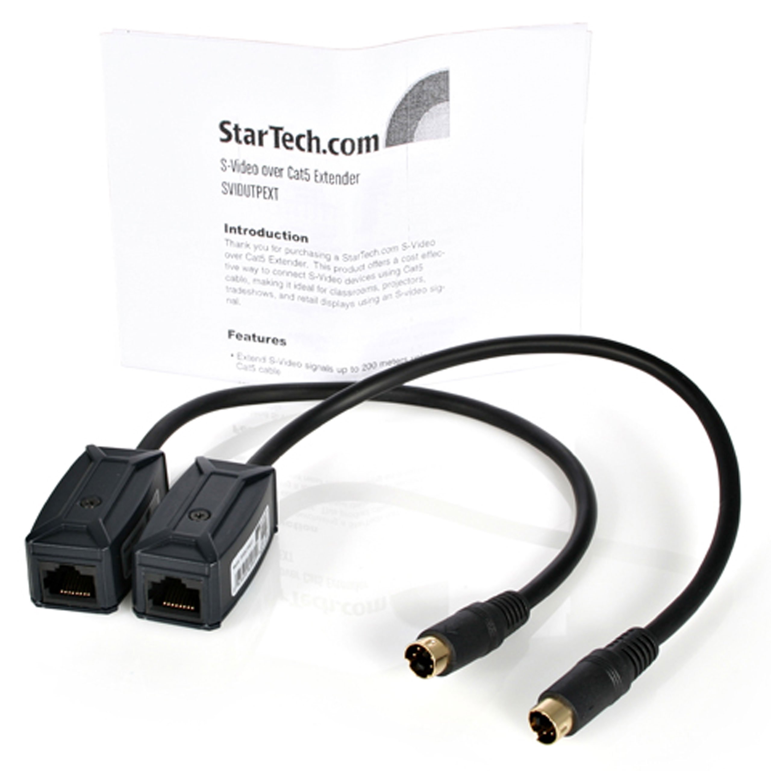 startech-com-extendeur-s-vid-o-sur-c-ble-cat5-kit-metteur-et-r-cepteur image 4