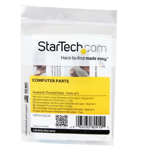 startech-com-hsfphasecm-tampons-thermiques-cpu-lot-de-5-pads-gris image 6