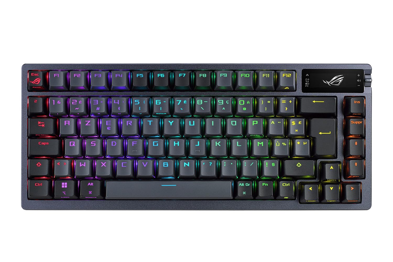rog-azoth-clavier-m-canique-gaming-tri-mode-75-oled-hot-swap-azerty image 3