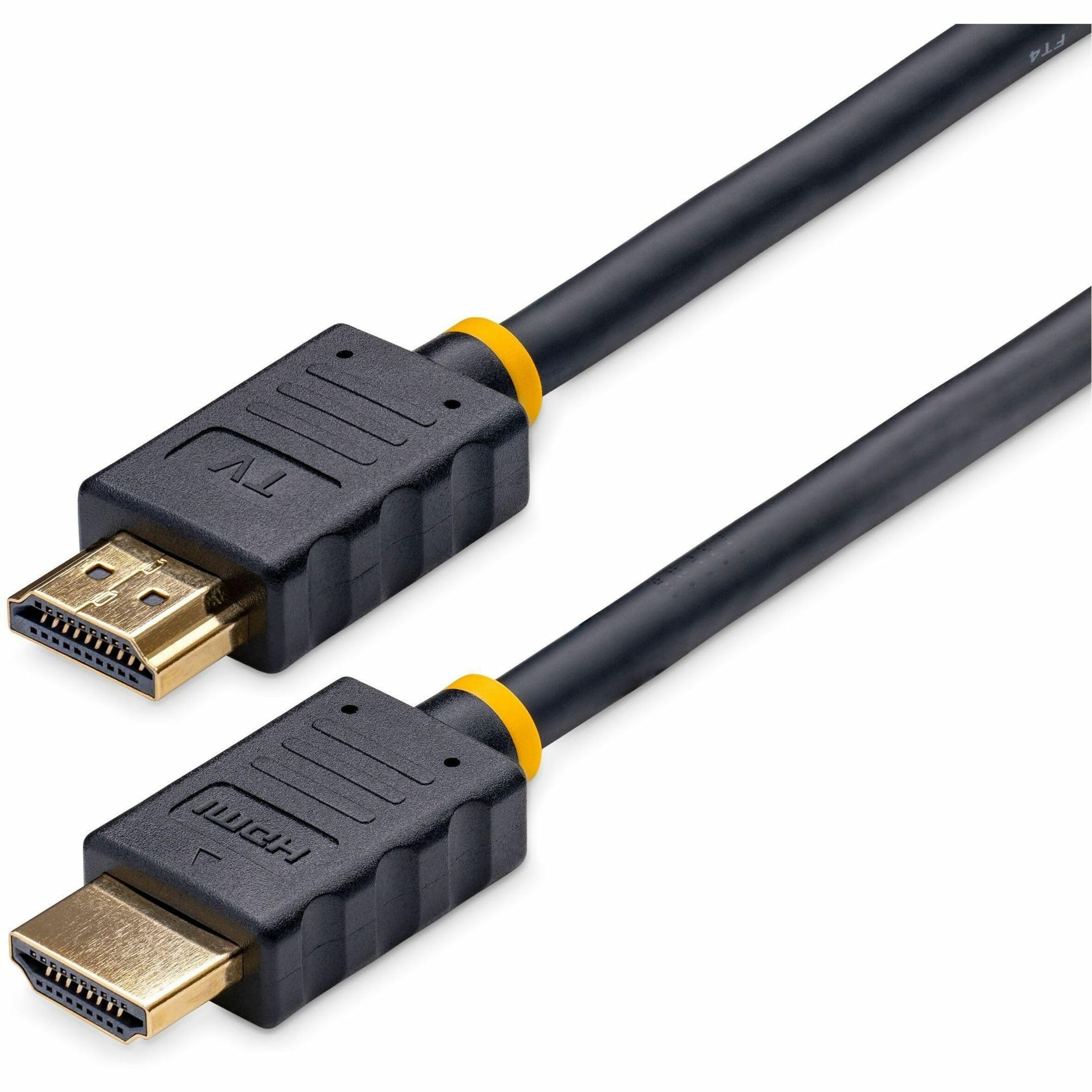 startech-com-hdmm5ma-c-ble-hdmi-actif-5-m-4k-30-hz-m-le-m-le-noir image 1