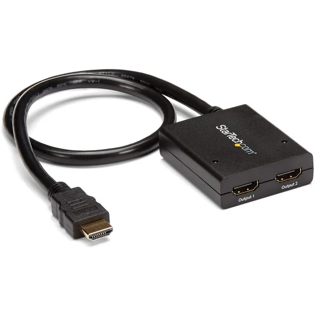 startech-com-st122hd4ku-r-partiteur-hdmi-1-vers-2-4k-30hz image 1