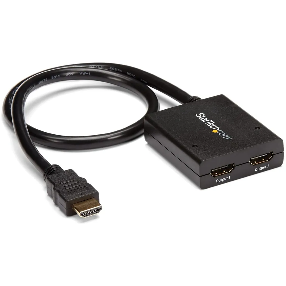 startech-com-st122hd4ku-r-partiteur-hdmi-1-vers-2-4k-30hz image 1