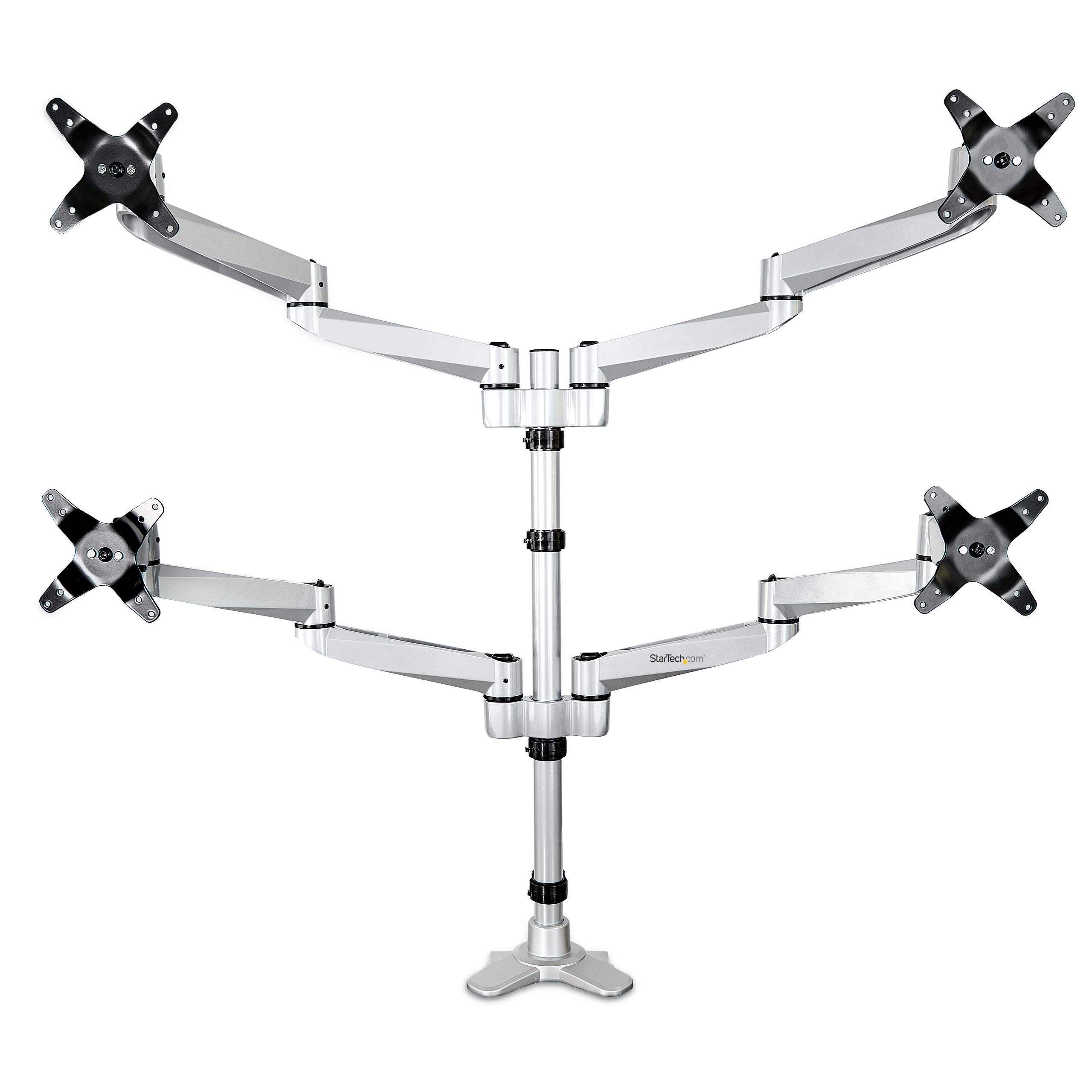 startech-com-armquadps-support-bras-4-crans-jusqu-27-vesa-aluminium-argent image 7