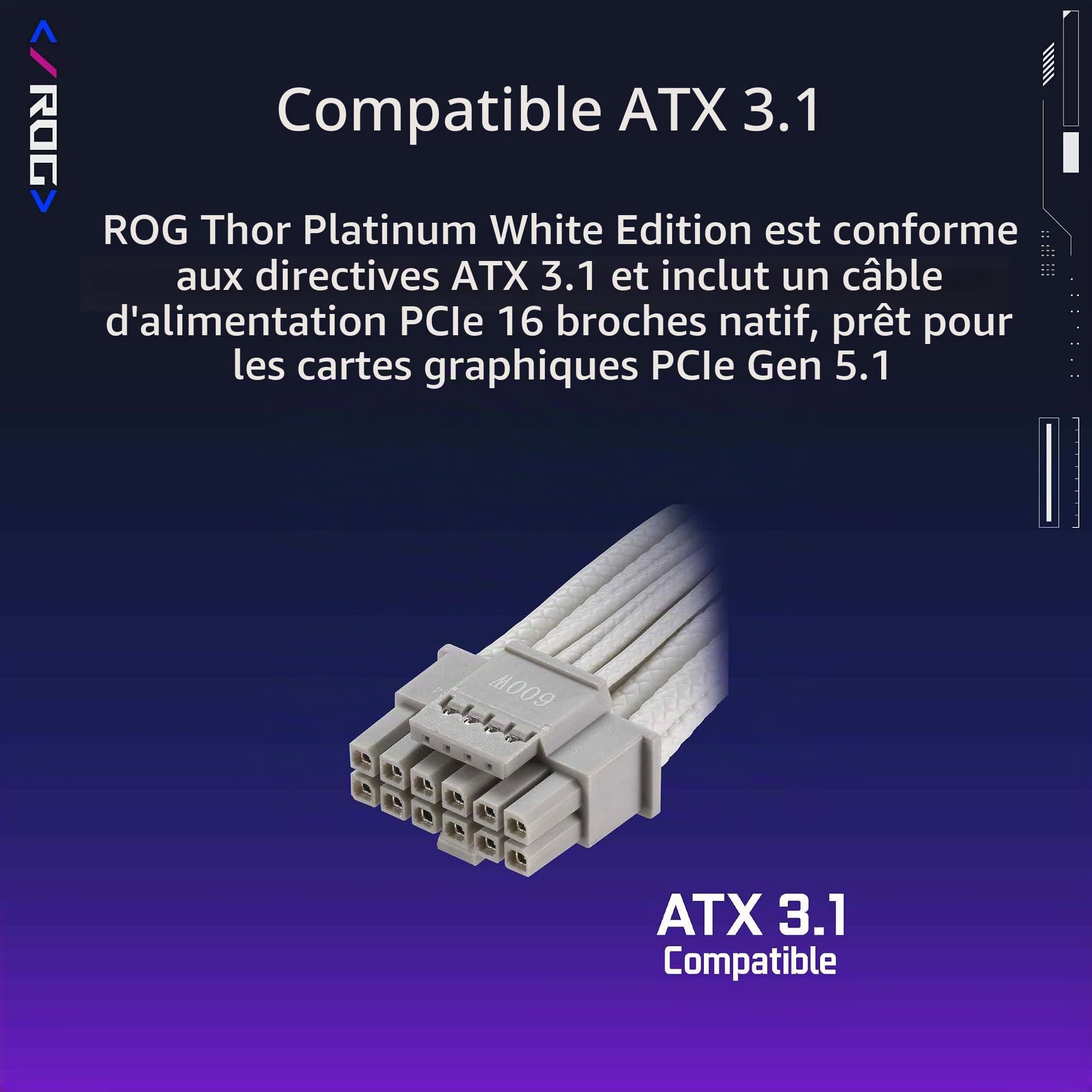 asus-rog-thor-1200w-platinum-iii-white-bloc-d-alimentation-atx-3-1-pcie-5-1 image 6