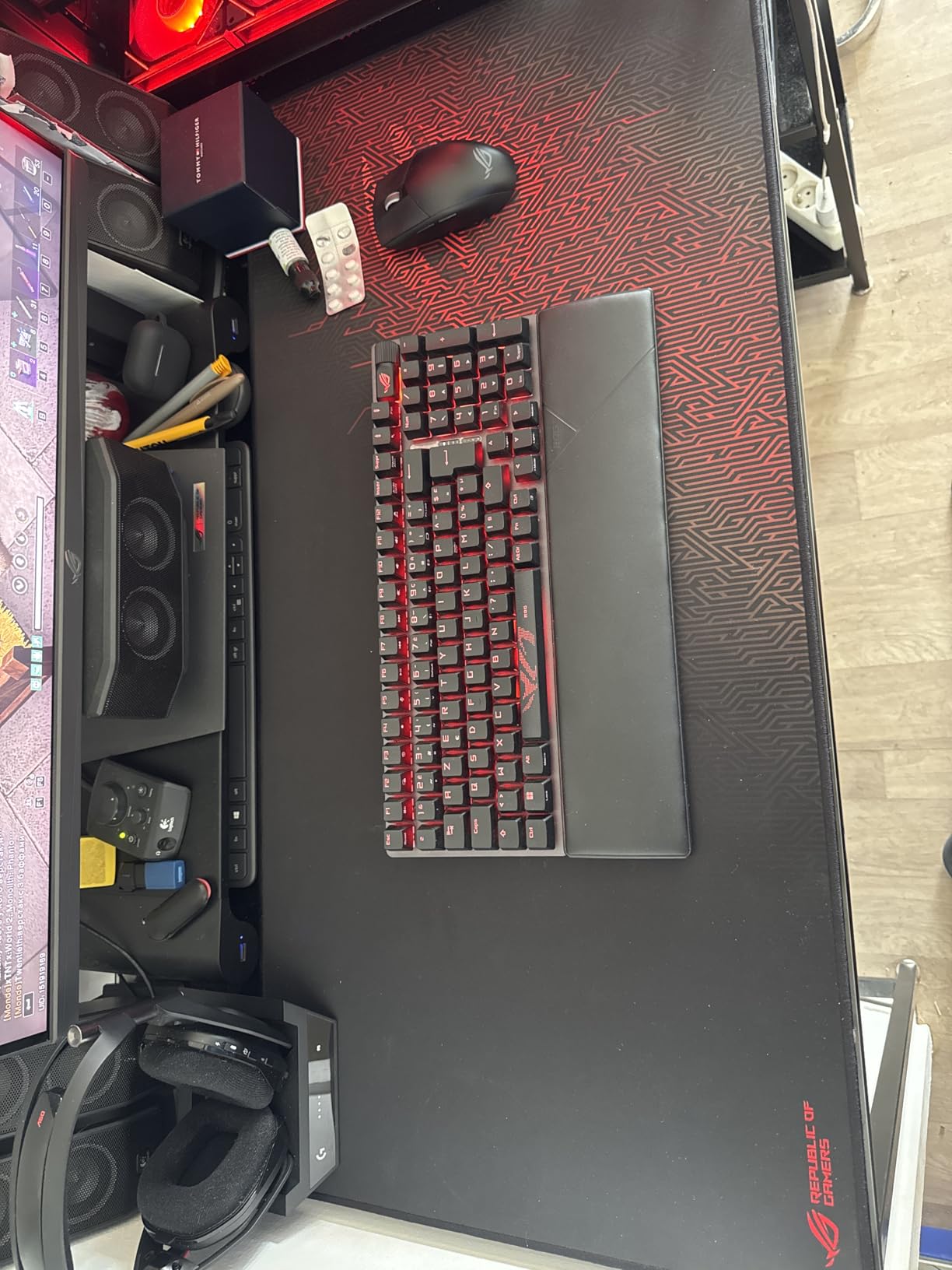Glisse de ouf pour clavier + souris
