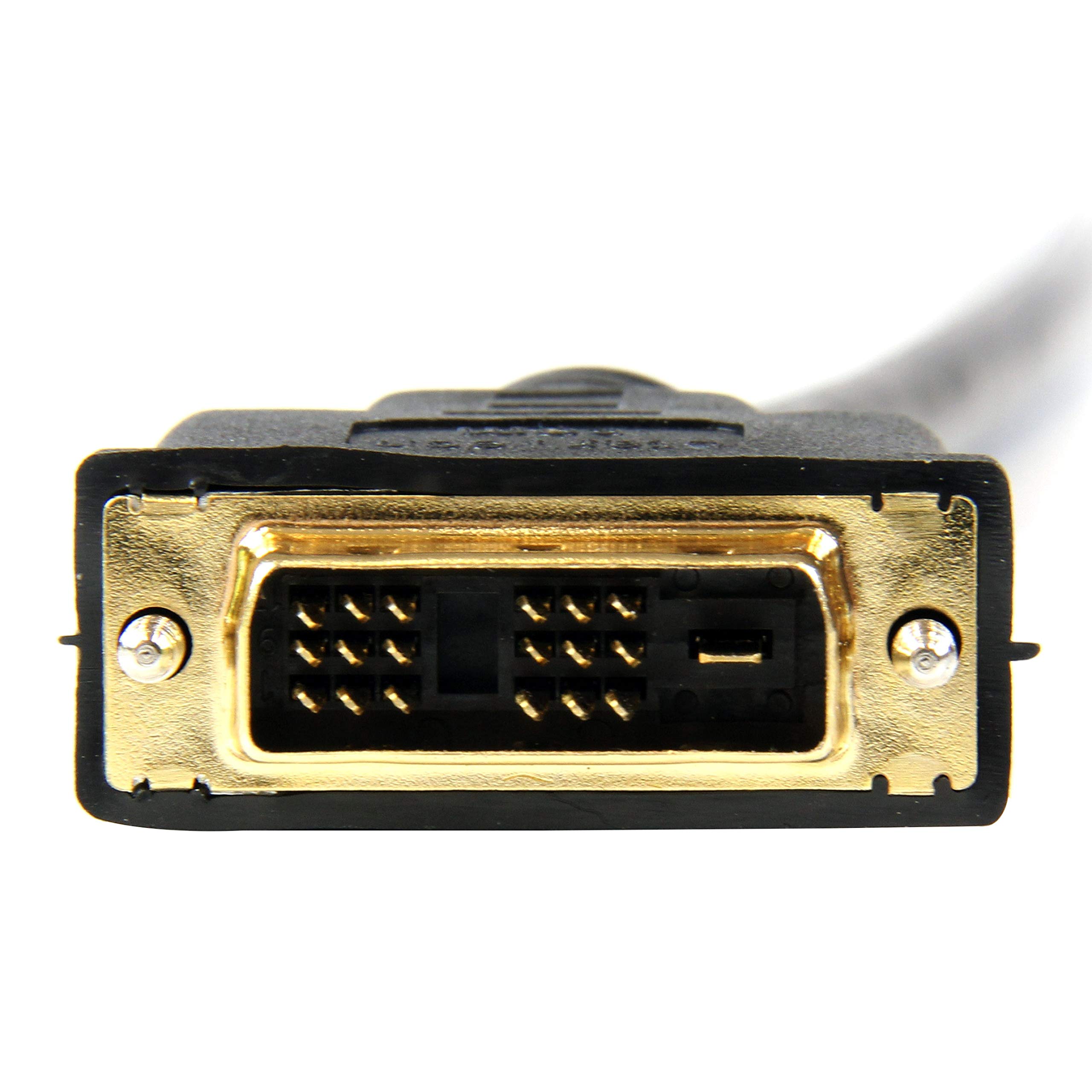 startech-com-hddvimm50cm-c-ble-hdmi-vers-dvi-d-50-cm-m-m-noir image 3