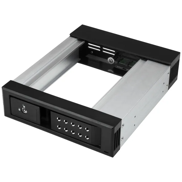 startech-com-hsb1satsasba-baie-3-5-sas-sata-sans-tiroir-aluminium-5-25 image 1