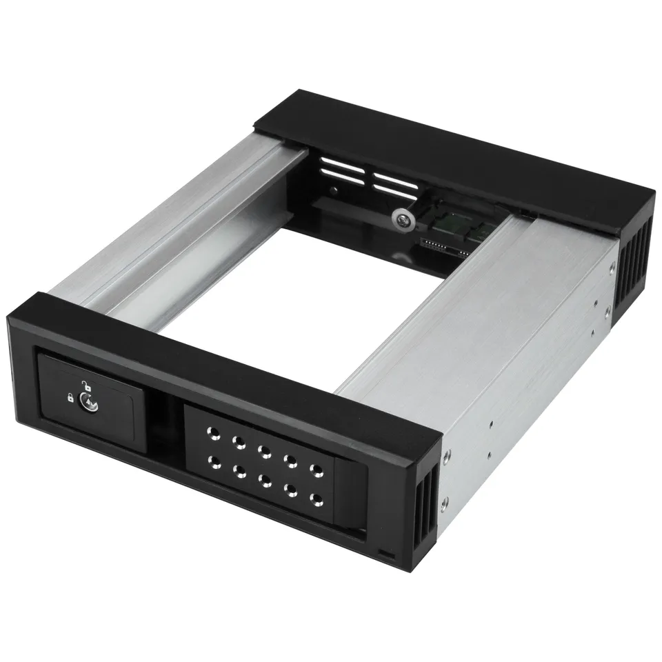startech-com-hsb1satsasba-baie-3-5-sas-sata-sans-tiroir-aluminium-5-25 image 1