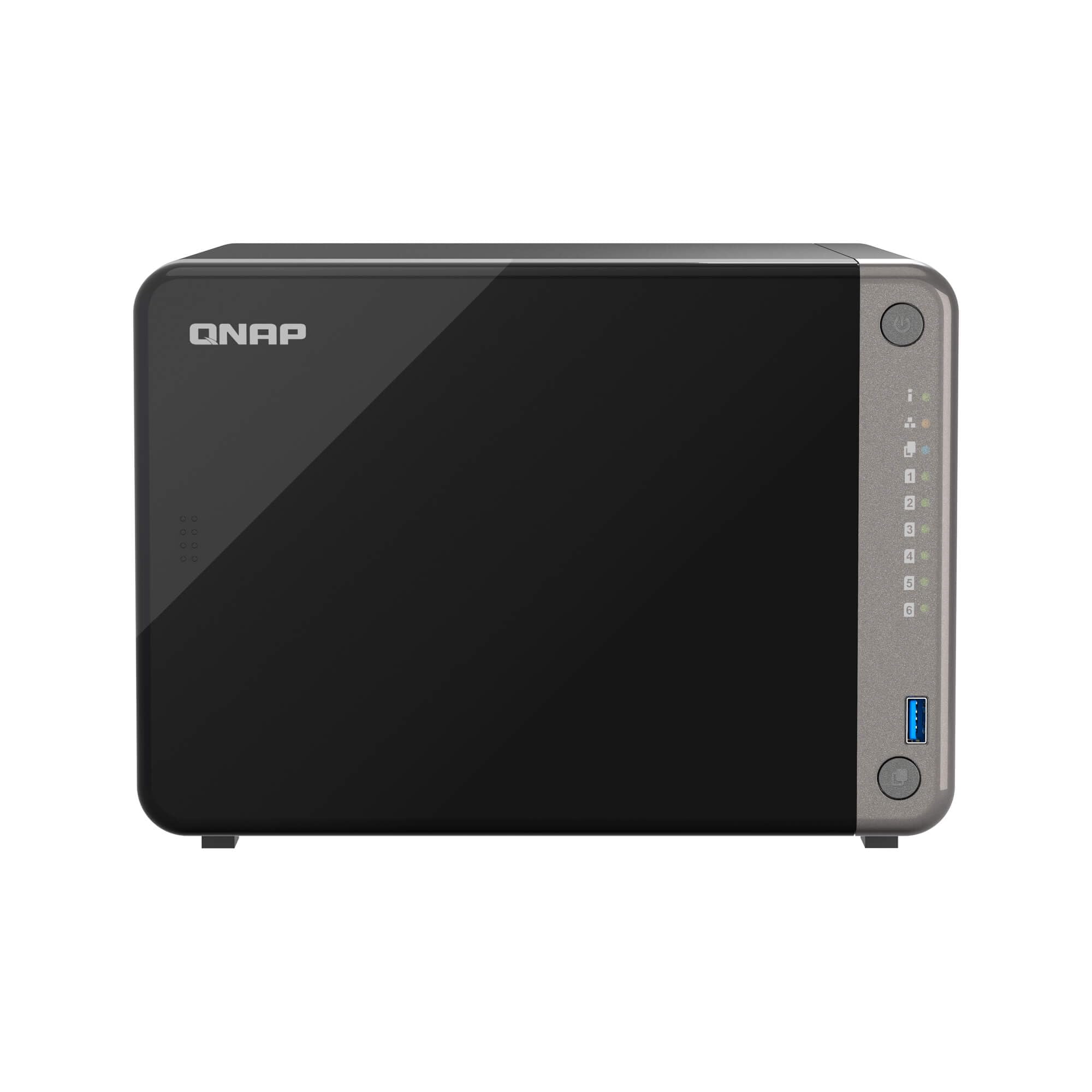 qnap-ts-ai642-serveur-nas-6-baies-sata-6gb-s-arm-8-core-8go-2-5gbe-2x-gbe-pcie-g image 2