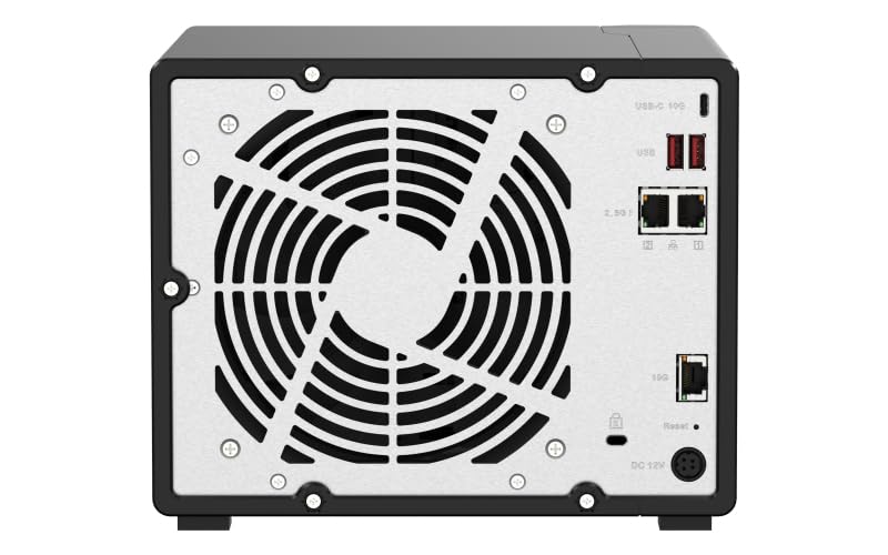 qnap-ts-h973ax-8g-serveur-nas-tower-9-baies-10gbe-amd image 7