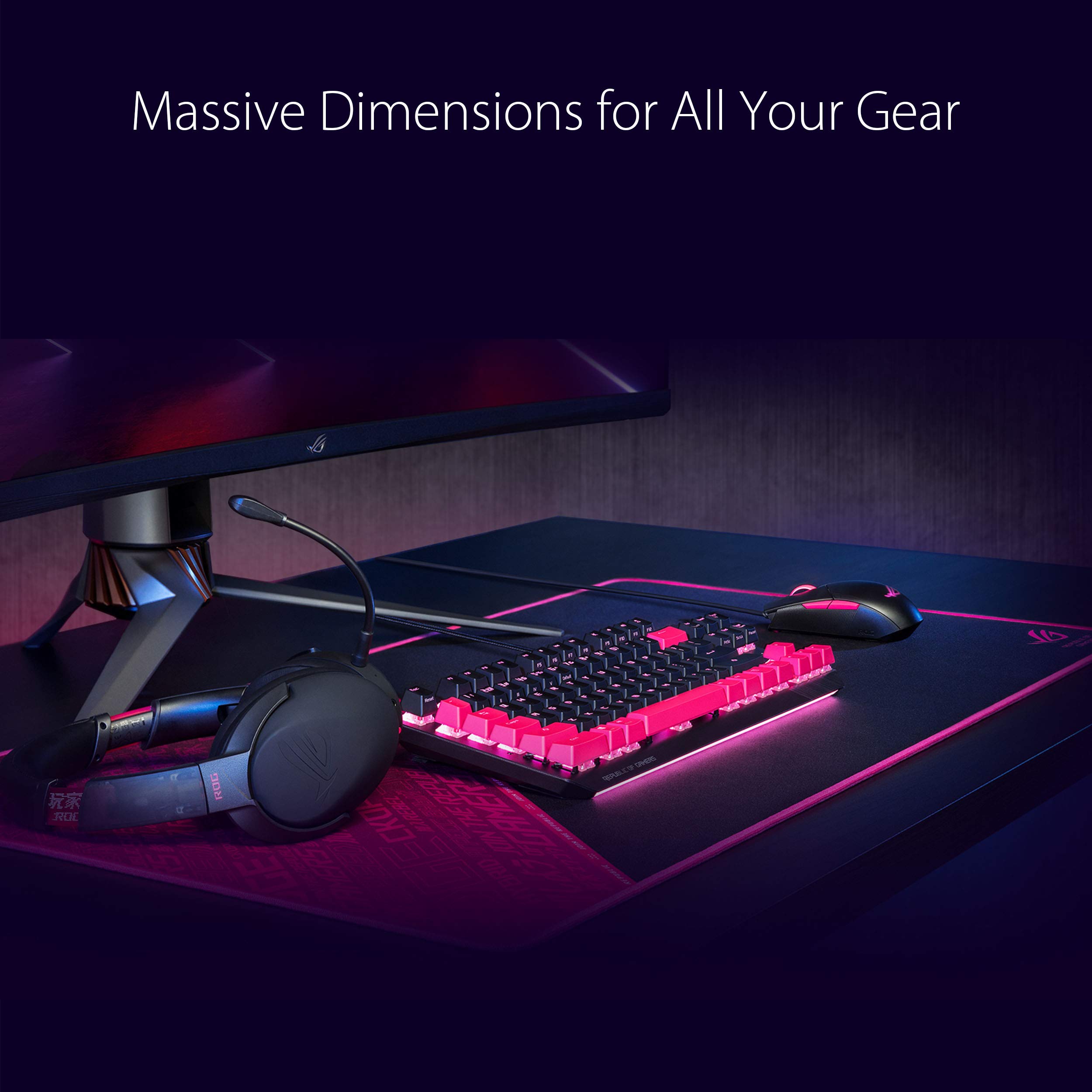 asus-rog-sheath-electro-punk-tapis-de-souris-gaming-grand-format-textile image 3