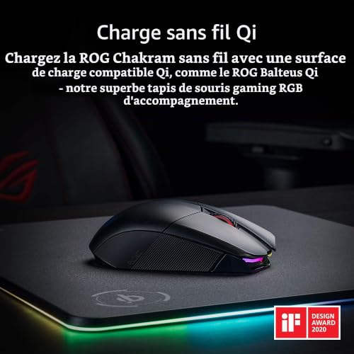 asus-rog-chakram-souris-gaming-sans-fil-qi-16000-dpi-noir-translucide image 8
