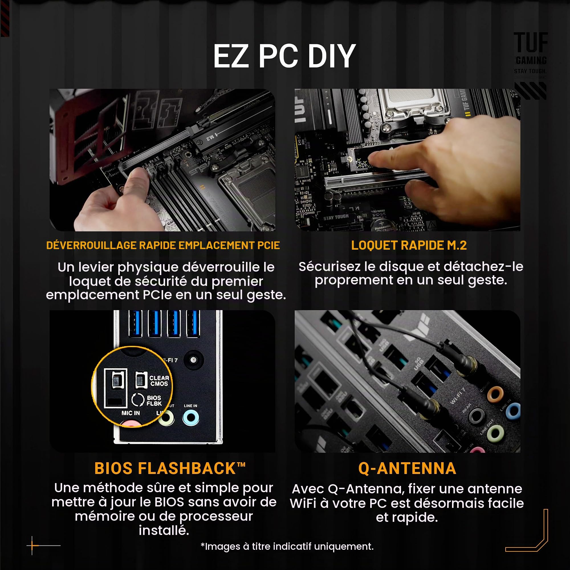 asus-rog-tuf-gaming-b850m-plus-wifi7-carte-m-re-micro-atx-socket-am5-amd-b850 image 4