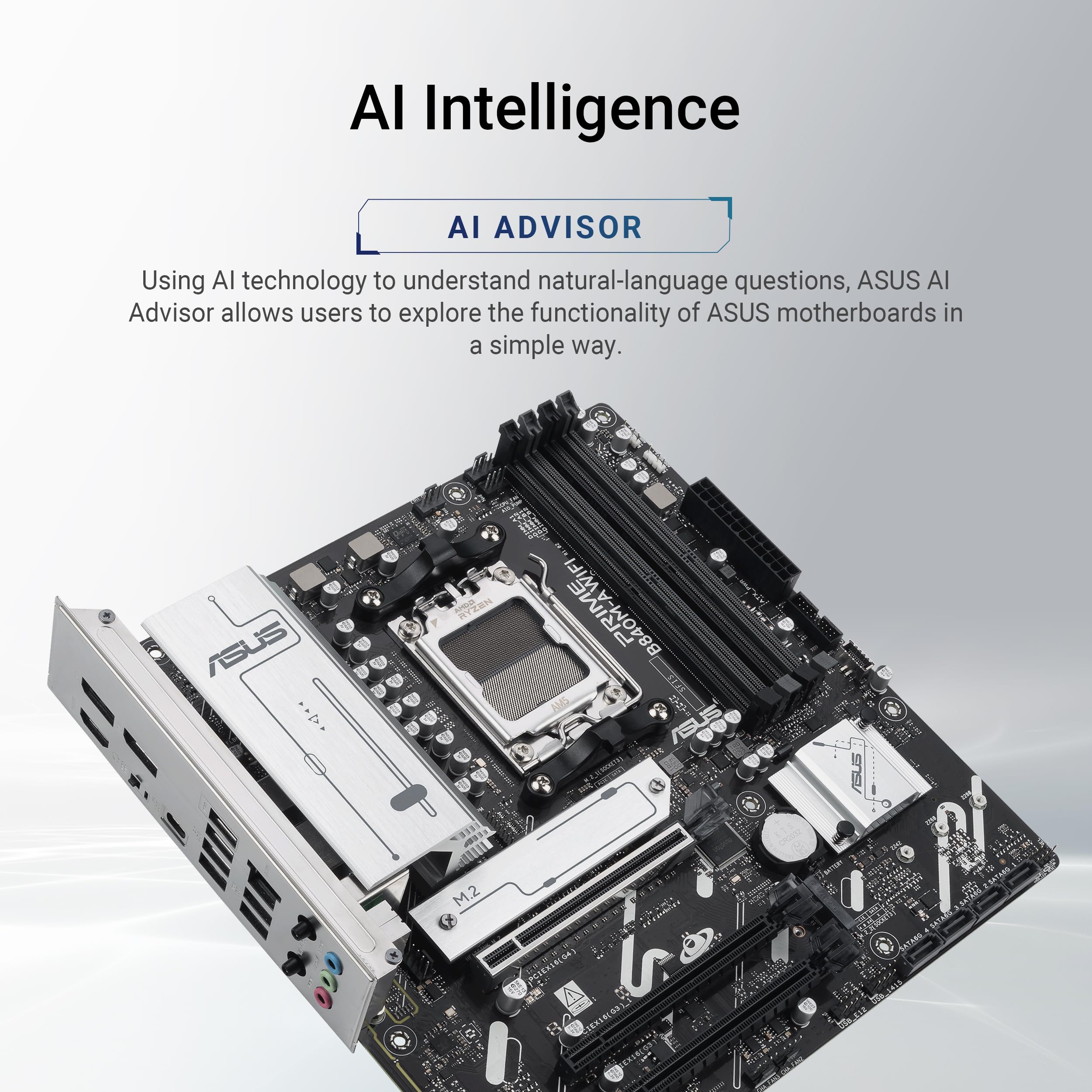asus-prime-b840m-a-wifi-carte-m-re-matx-am5-ddr5-wifi-6e-2-5gbe image 2