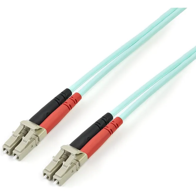 startech-com-a50fblclc3-c-ble-fibre-optique-om3-3-m-lc-lc-duplex-100g-lszh image 1
