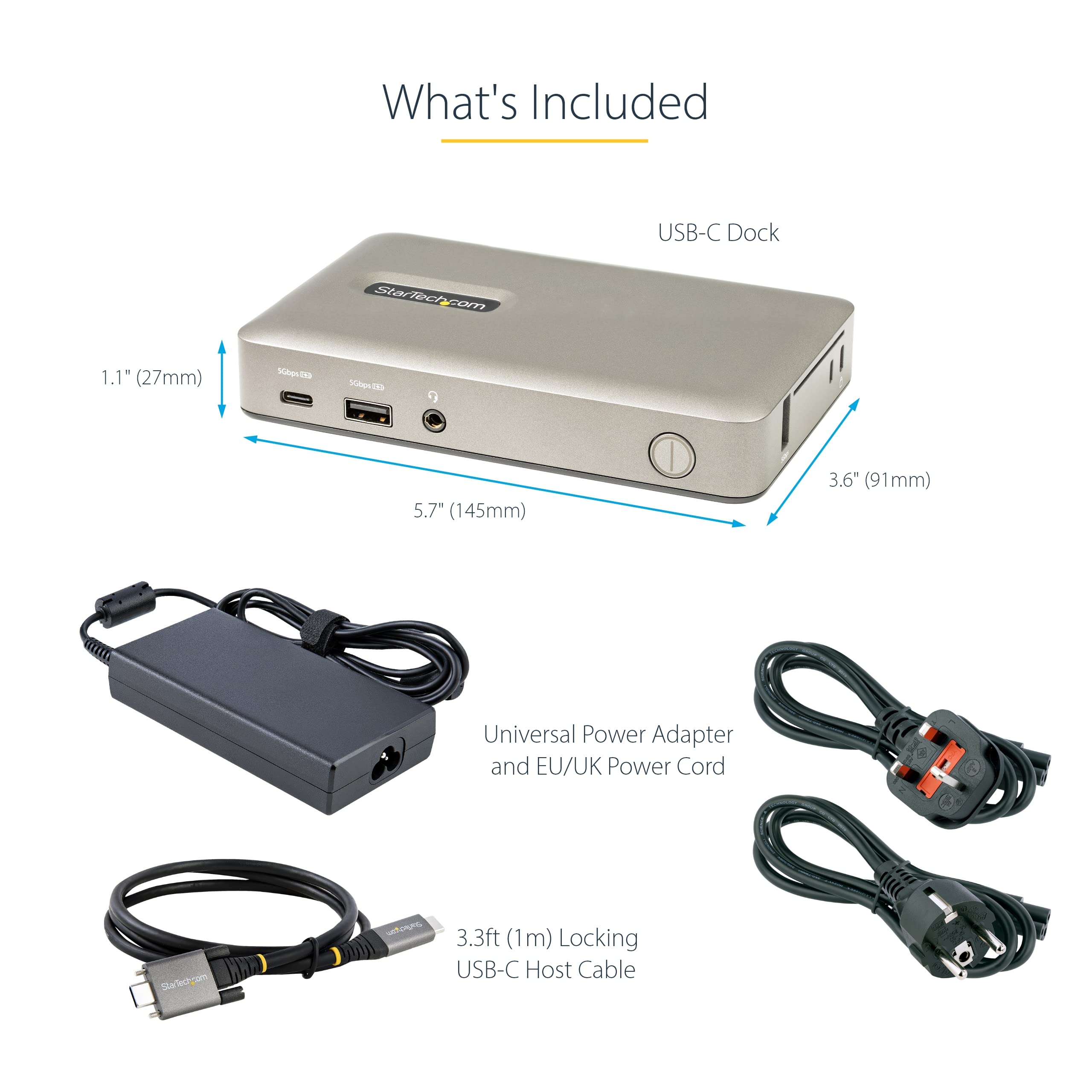 startech-com-mini-dock-usb-c-displayport-4k-vga-65w-gbe image 5
