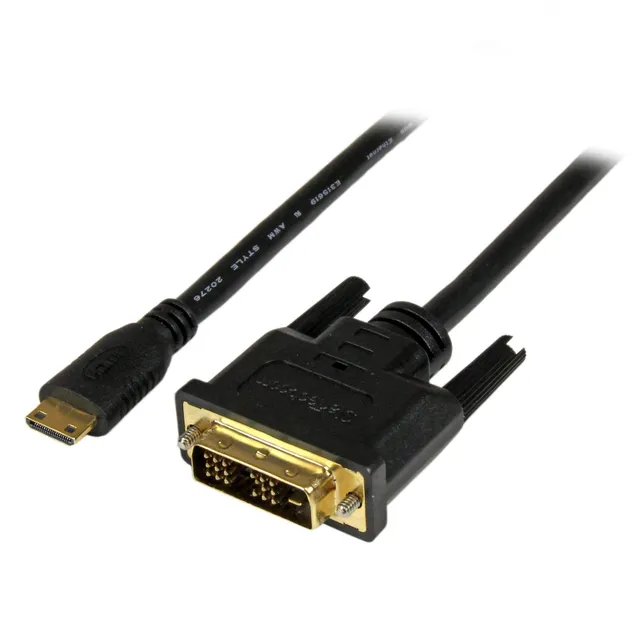 startech-com-hdcdvimm1m-c-ble-mini-hdmi-vers-dvi-1-m-full-hd image 1
