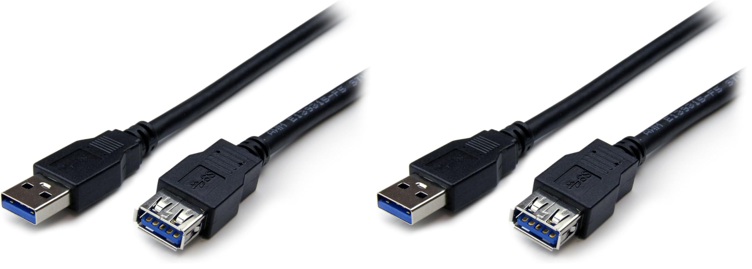 startech-com-rallonge-usb-5gbps-2m-usb-a-m-le-femelle-noire-usb3sext2mbk image 3