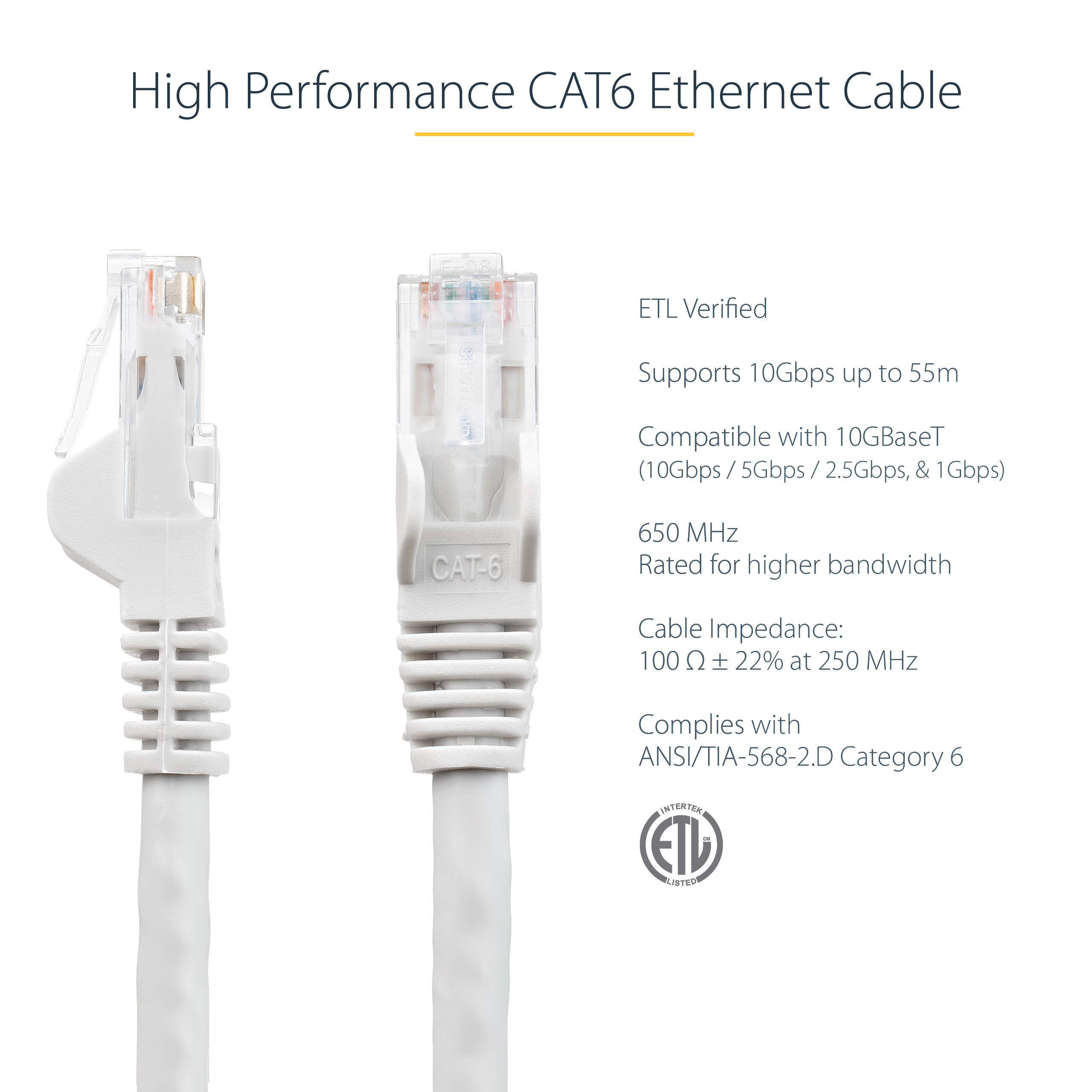 startech-com-c-ble-r-seau-utp-cat-6-blanc-3-m-sans-accroc image 2