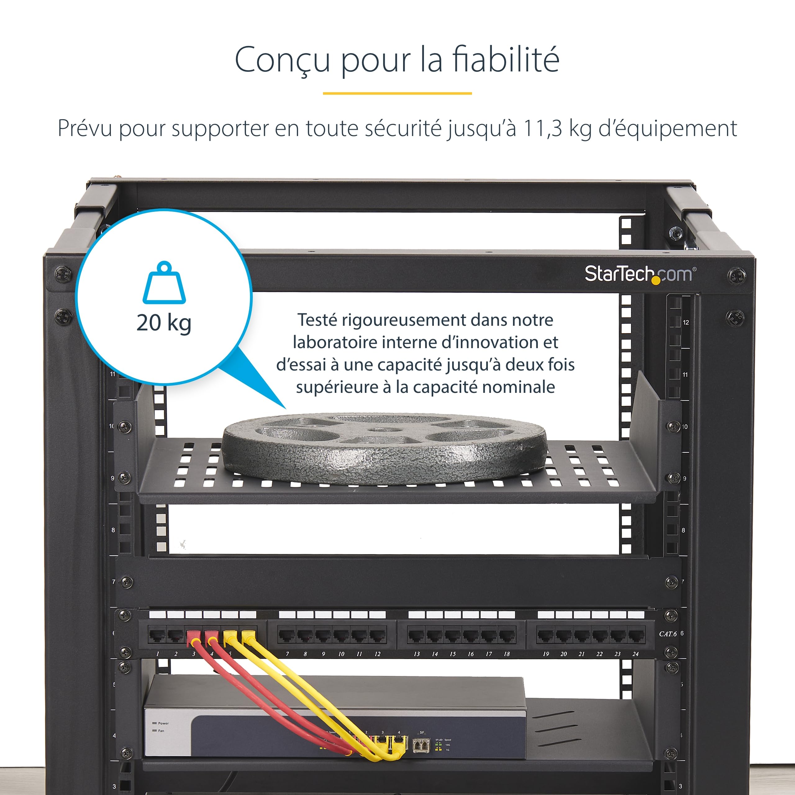 startech-com-cabshelfv2u-16-rack-tag-re-ventil-e-rack-19-2u-41-5cm-20kg image 4