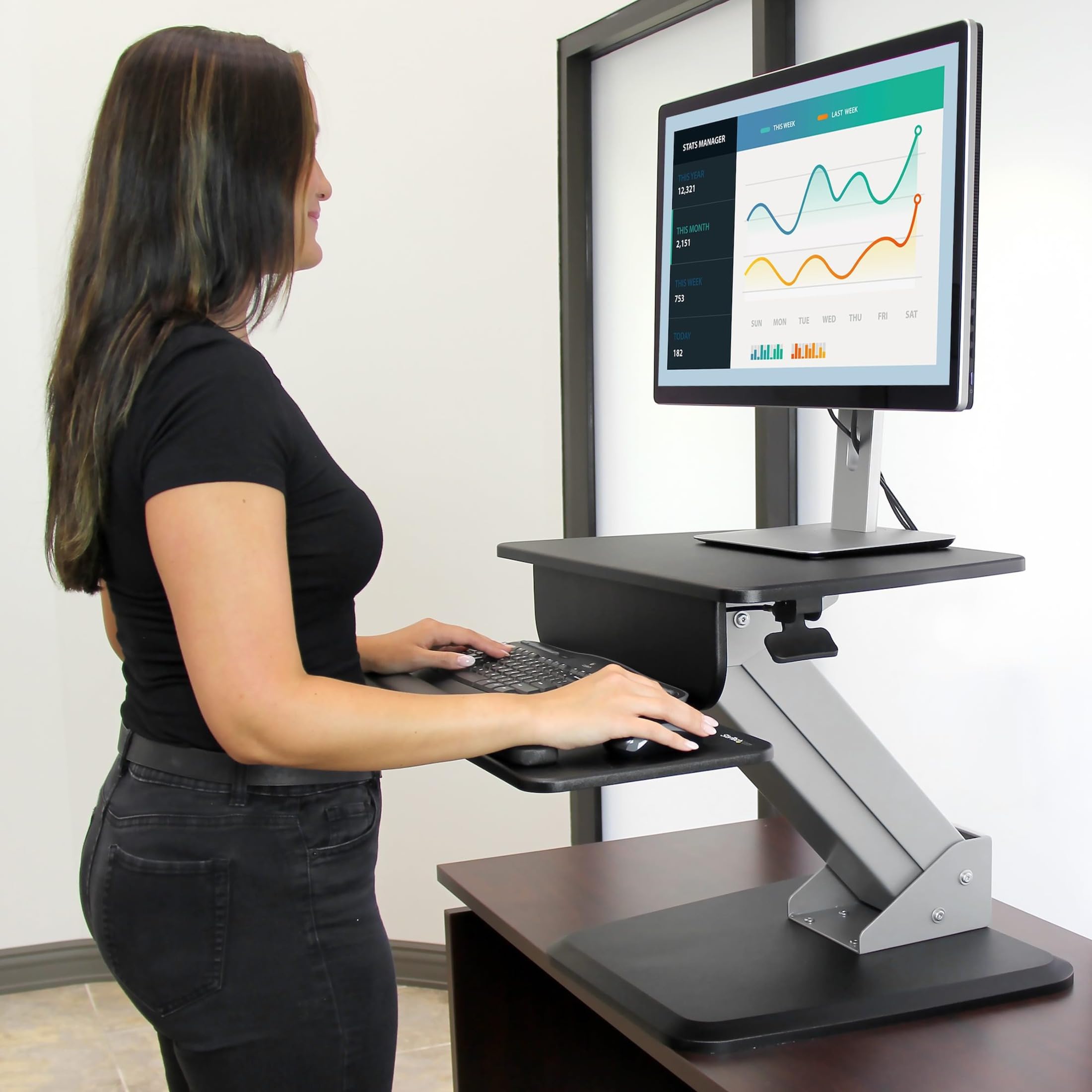 startech-com-armsts-convertisseur-bureau-assis-debout-hauteur-r-glable image 3