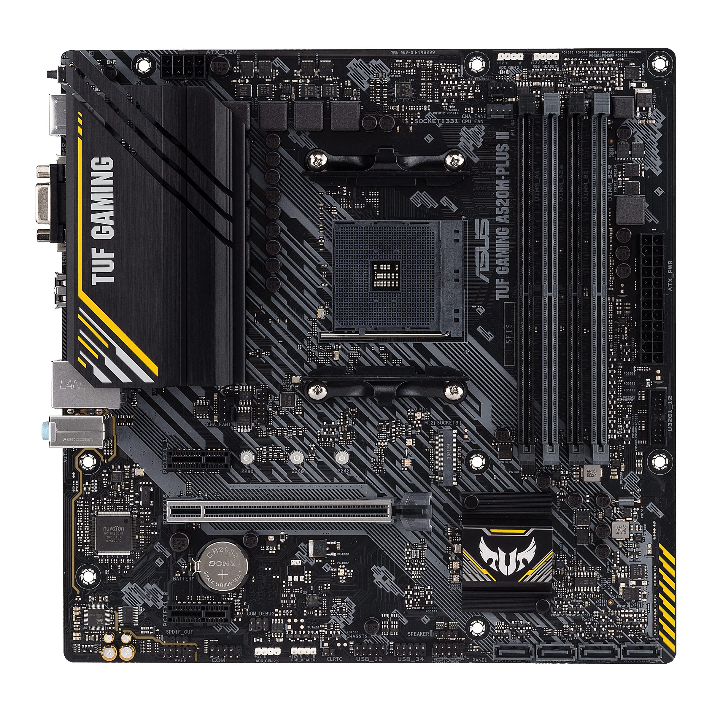 asus-tuf-gaming-a520m-plus-wifi-carte-m-re-micro-atx-amd-a520-socket-am4-wi-fi-8 image 4