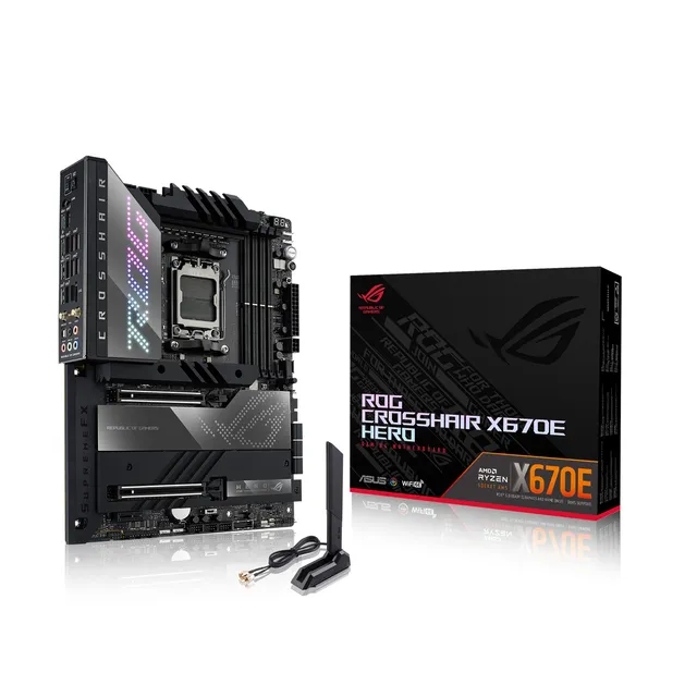 asus-rog-crosshair-x670e-hero-carte-m-re-am5-eatx-gaming image 1